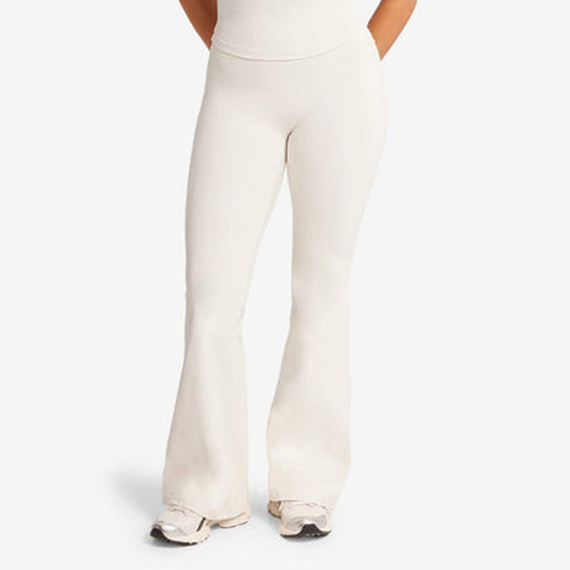 Waist Shaping Yoga Bootleg Pants - Onouthati