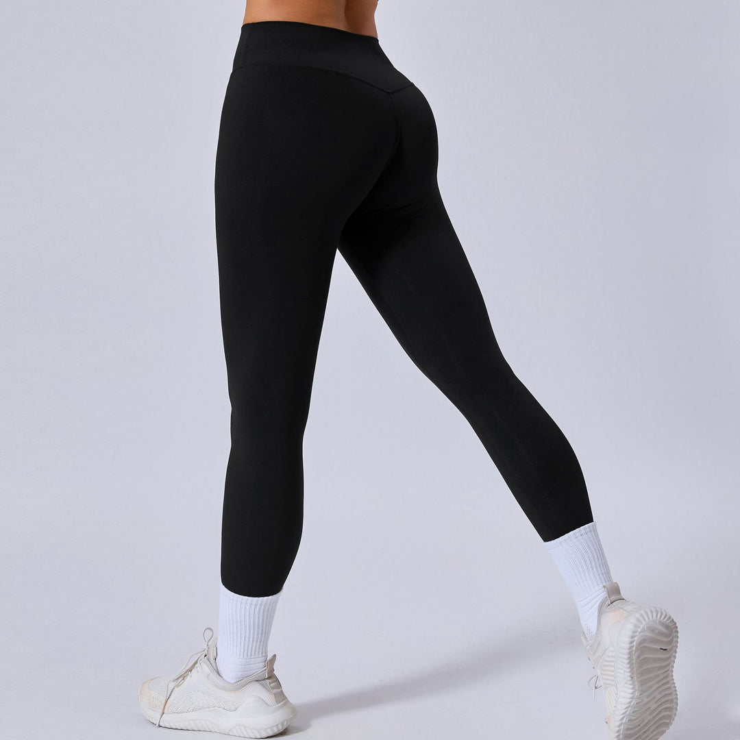 Running Nude Feel Quick-drying Fitness Pants Breathable Outer Wear Tight - Onouthati