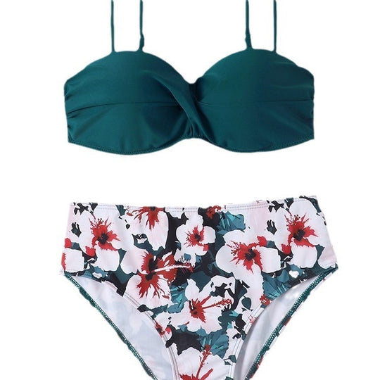 Gradient Surfing Split Bikini Swimsuit - Onouthati