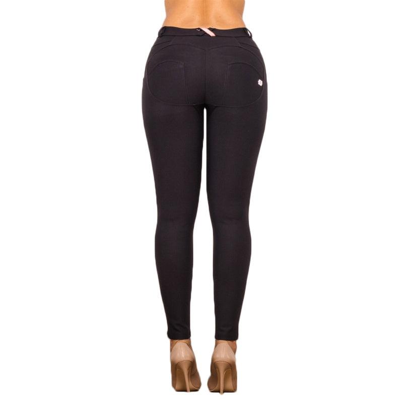 Shascullfites Melody Black Thicker Butt Lift Leggings High Stretch Shaping Winter Pants For Women - Onouthati