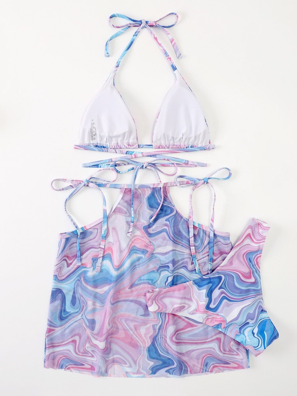 Bikini 3-piece Beach Skirt For Women - Onouthati