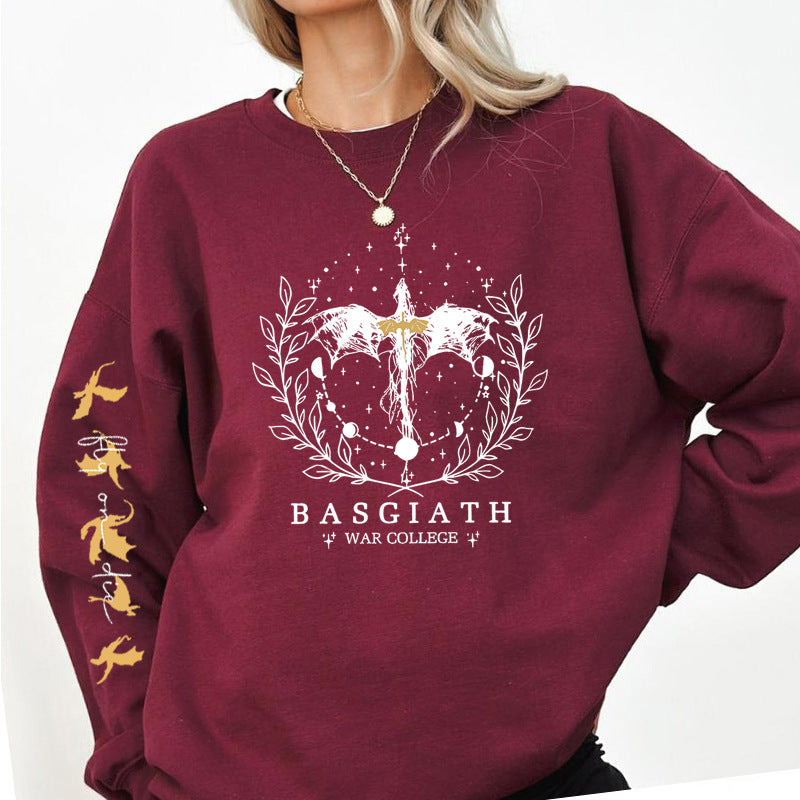 Fourth Wing Sports Pullover For Women - Onouthati