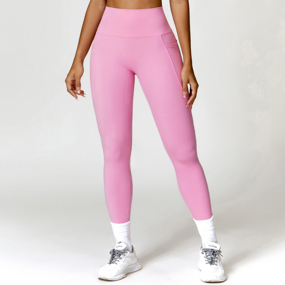 Abdominal-shaping High Waist Yoga Leggings For Women - Onouthati