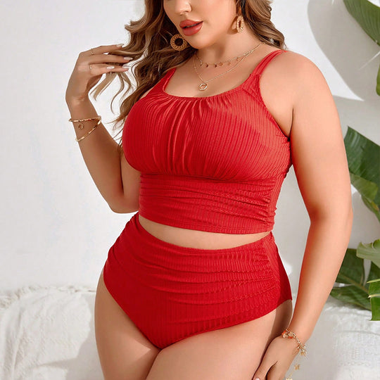 Plus Size Beach Bikini Swimsuit For Women - Onouthati