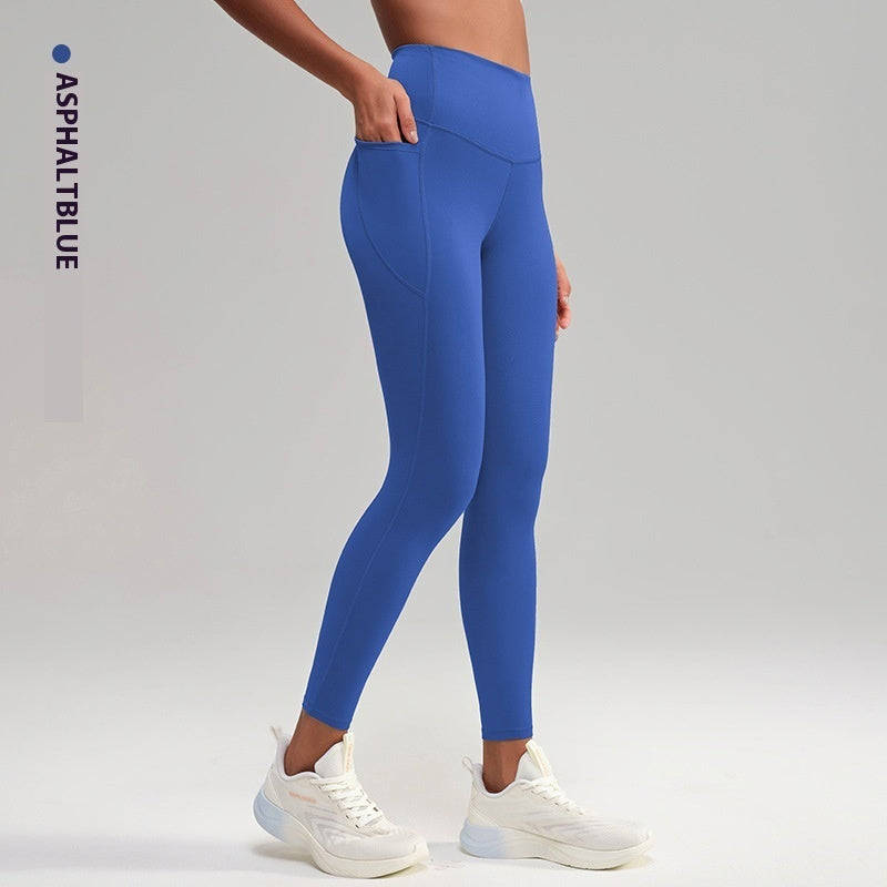 Medium Tenacity Sports High Waist Nude Feel Yoga Pants Women - Onouthati