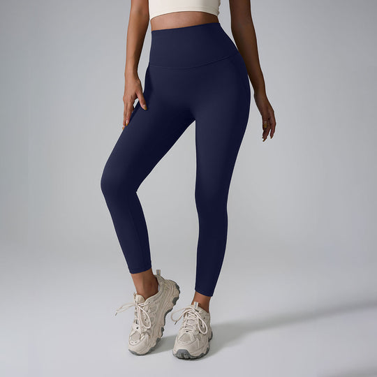 Yoga Pants Seamless Nude Feel High Waist Peach Pants Zero Sense Integrated Sports Yoga Pants Yoga Pants - Onouthati