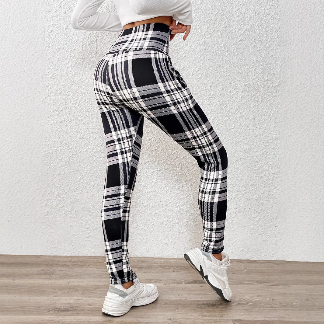 Extra Thick Lambswool Printed Leggings For Women Winter - Onouthati