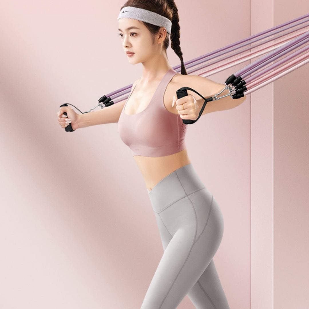 Portable Home Fitness Exercise Pull Rope Set - Onouthati