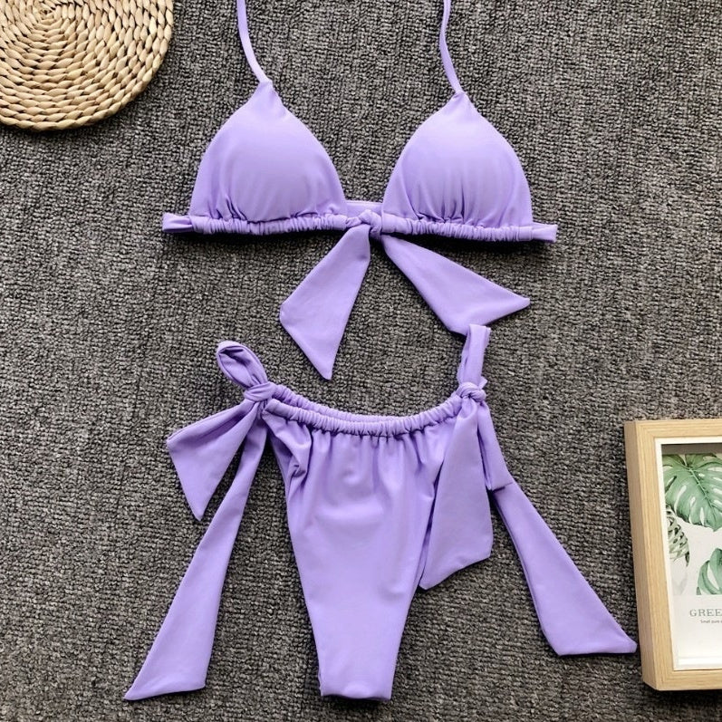 Fashion Simple Split Bikini Swimsuit For Women - Onouthati