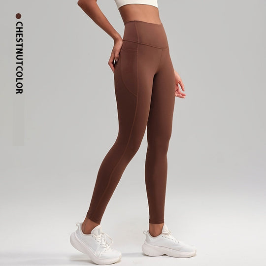 Medium Tenacity Sports High Waist Nude Feel Yoga Pants Women - Onouthati