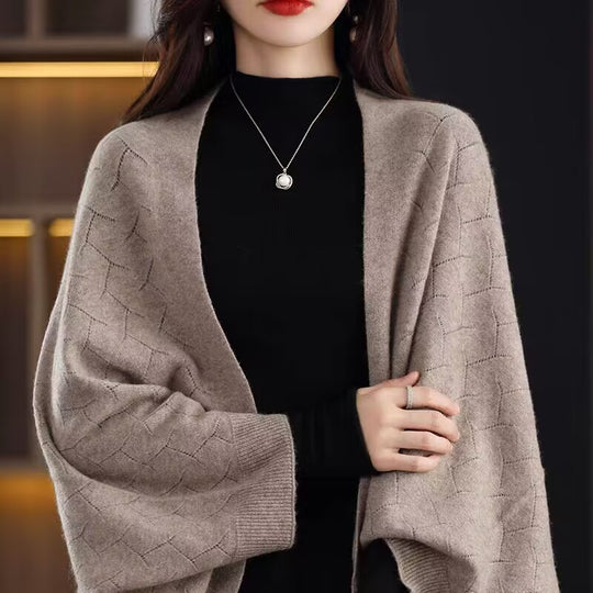 Cashmere Shawl Women's Scarf Coat Loose Shawl Top - Onouthati
