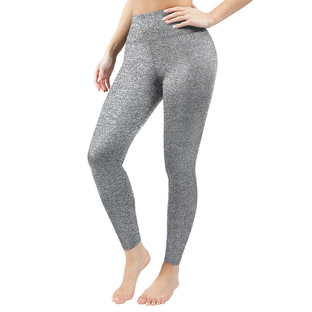 Fleece Lined Padded Warm Keeping Women's High Waist Tight Leggings - Onouthati