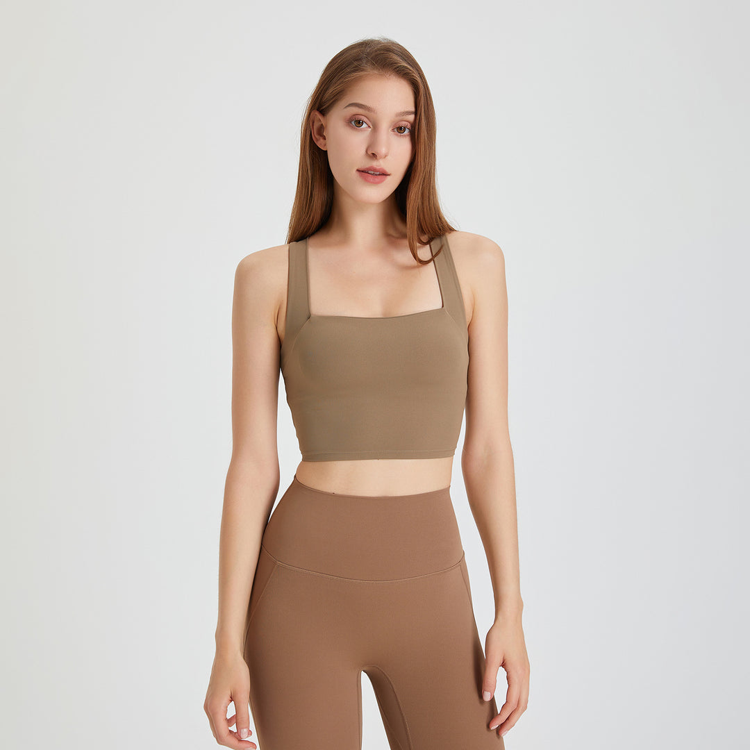 Nude Feel Seamless Shockproof Sports Underwear For Women - Onouthati