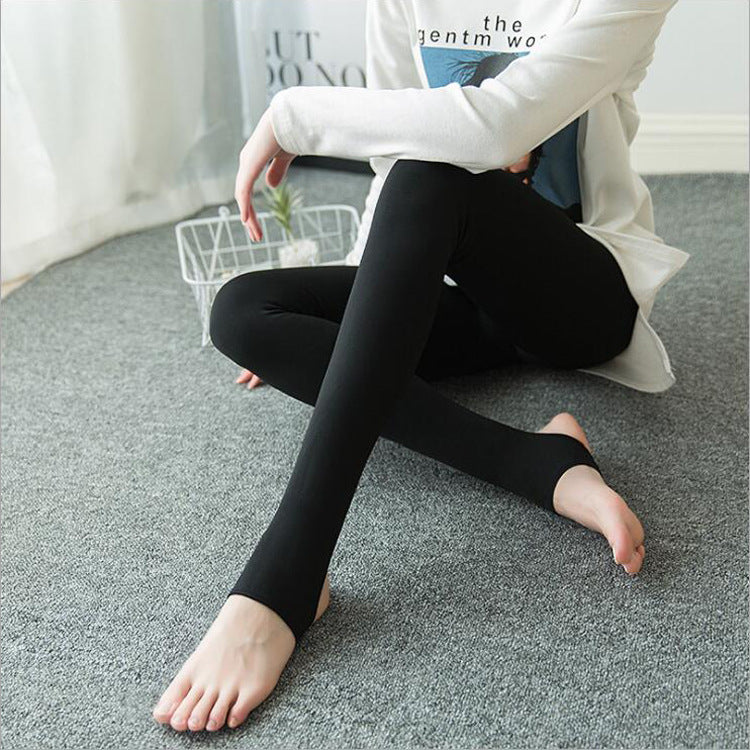 Black See-through Leggings Fall And Winter Outer Wear Pantyhose - Onouthati