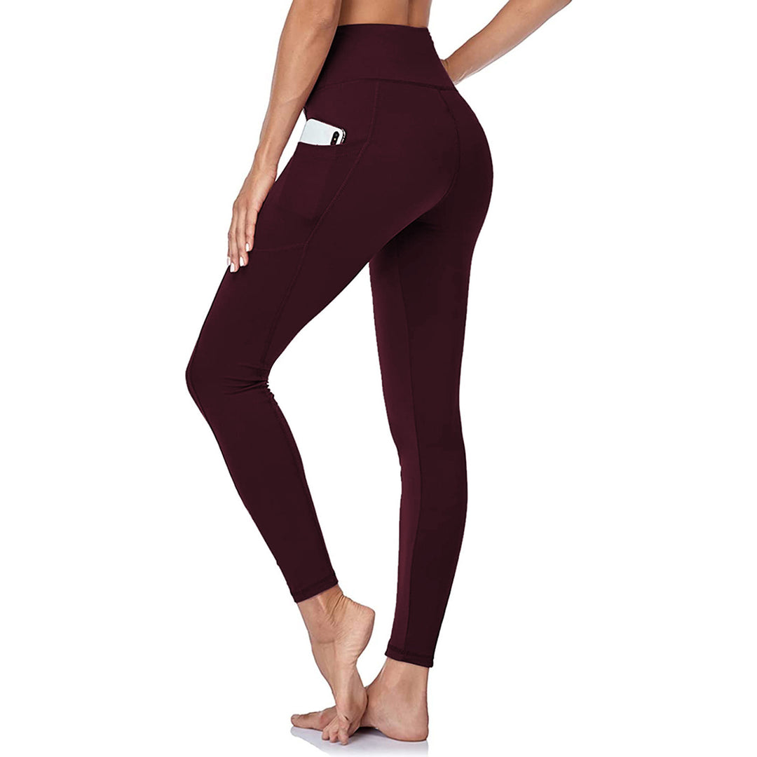 High Waist Belly Contracting Yoga Pants Soft Sports Abdominal Pants - Onouthati