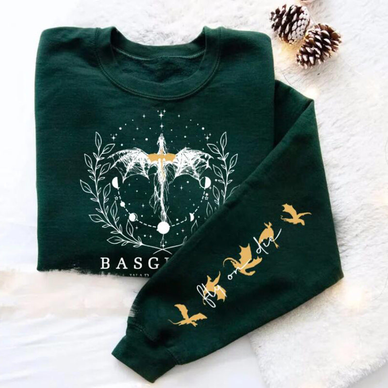 Fourth Wing Sports Pullover For Women - Onouthati