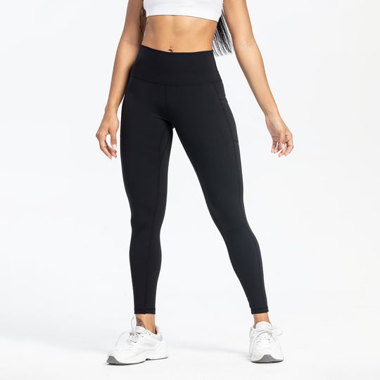 Women's Slim-fit Pocket High Waist Workout Sports Yoga Pants - Onouthati