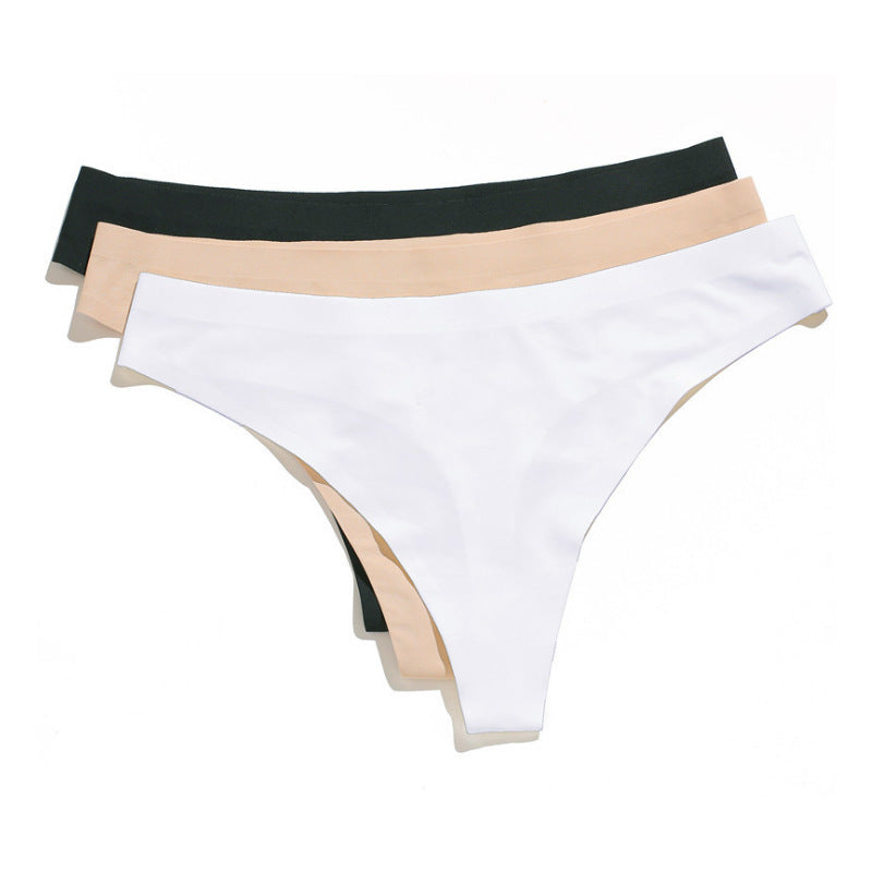 One Piece Invisible Low Waist Sports Underwear For Women - Onouthati