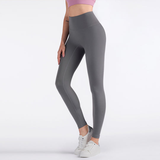 High Waisted Yoga Pants Without Awkward Lines - Onouthati