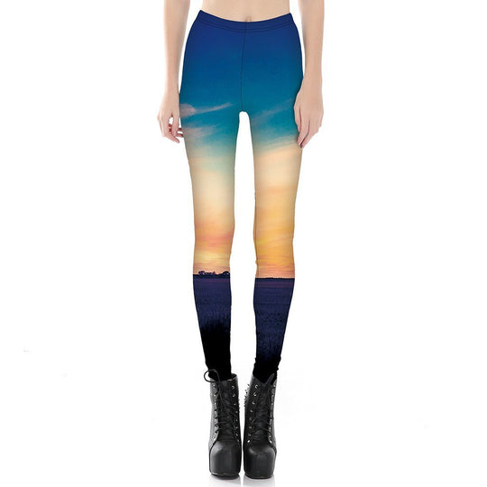 Women's Sports Workout Elastic Hip Lift Leggings - Onouthati
