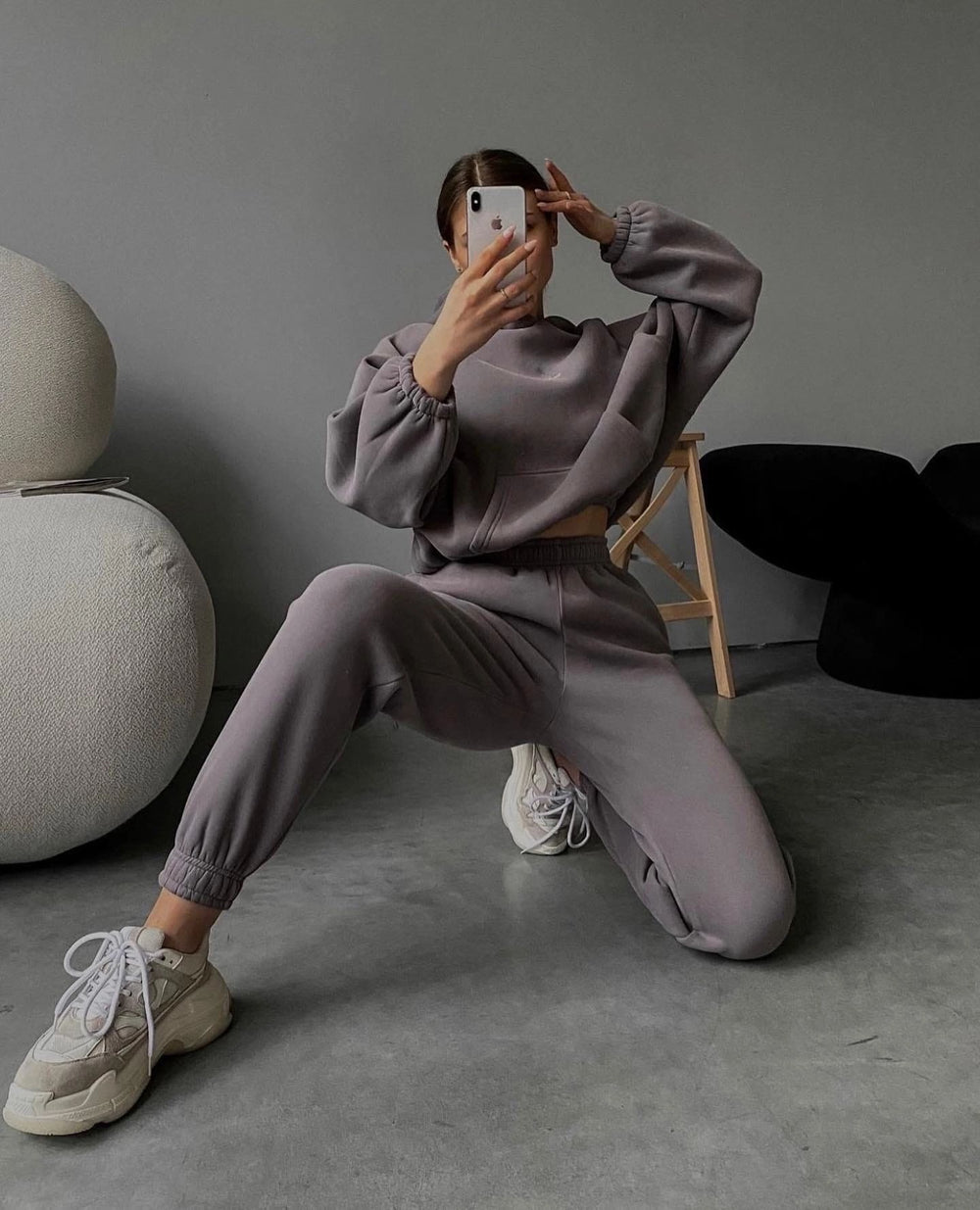 Fashionable New Style Sports Knitting Suit For Women - Onouthati