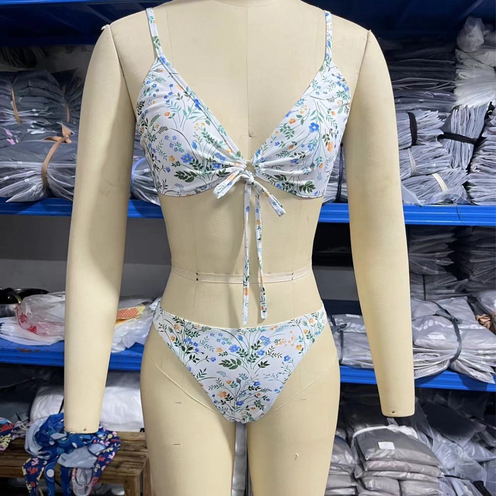 Breathable Banded Bikini Swimsuit Swimwear Women - Onouthati