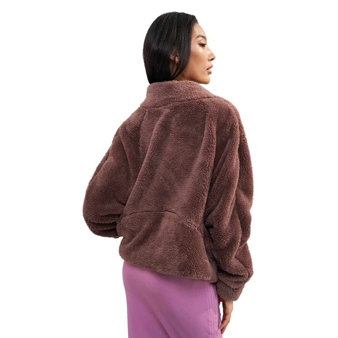 Plush Coat For Women Thickened Warm Outdoor Sports - Onouthati
