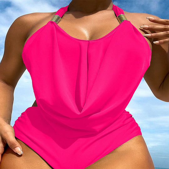 Halter Backless Beach Bikini Swimsuit For Women - Onouthati