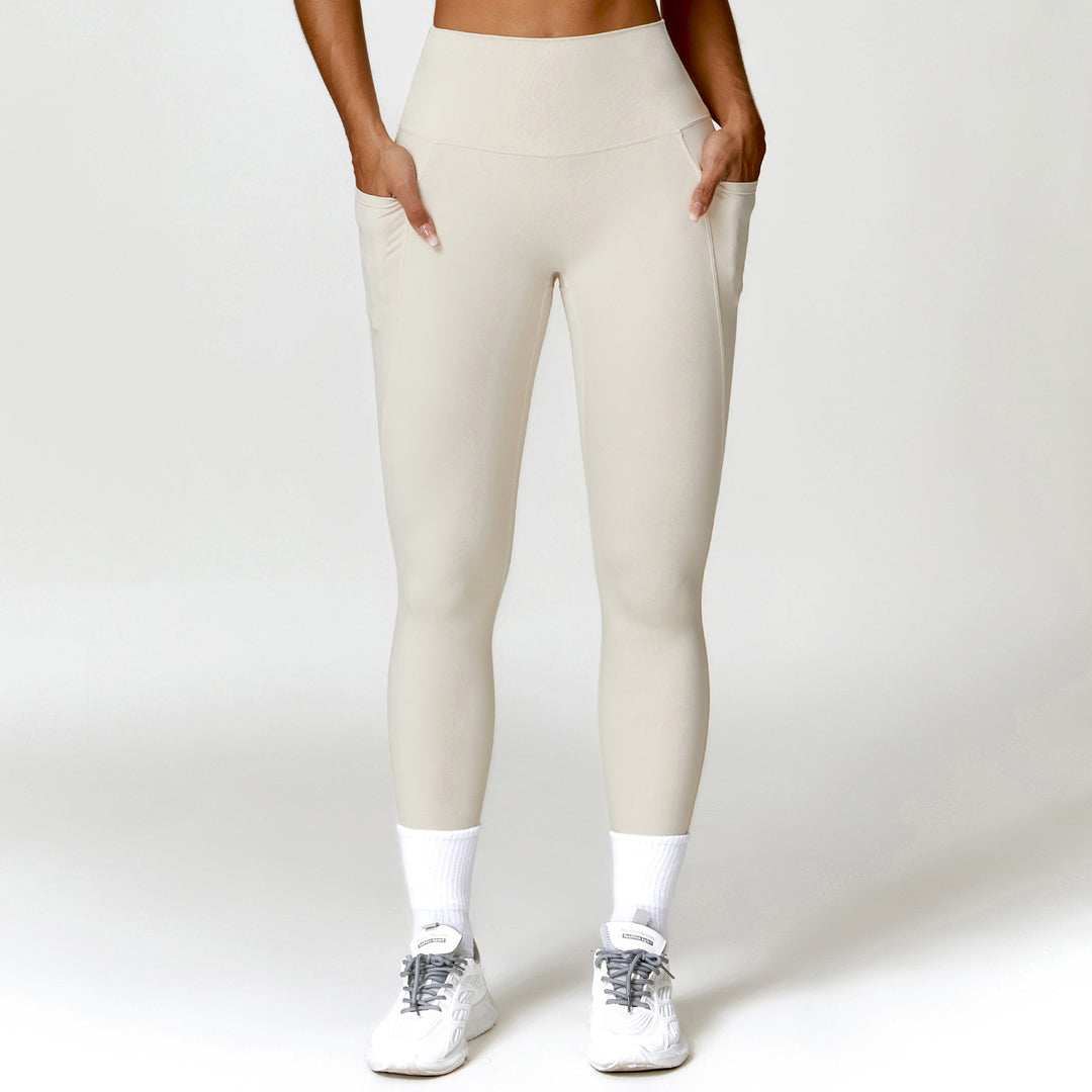 Abdominal-shaping High Waist Yoga Leggings For Women - Onouthati