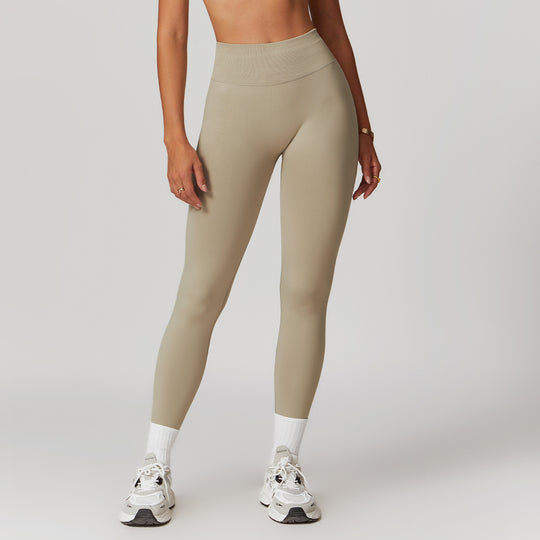 European And American Peach Hip Seamless Belly Contracting And Close-fitting Yoga Pants - Onouthati