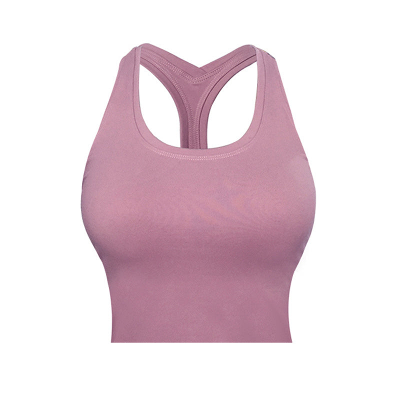 Sports Racerback Tank Top Short For Women - Onouthati