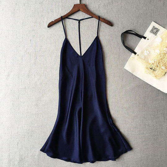Pajamas Women Summer Thin Ice Silk Big Dew - Onouthati