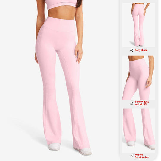 Waist Shaping Yoga Bootleg Pants - Onouthati