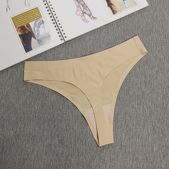 One Piece Invisible Low Waist Sports Underwear For Women - Onouthati
