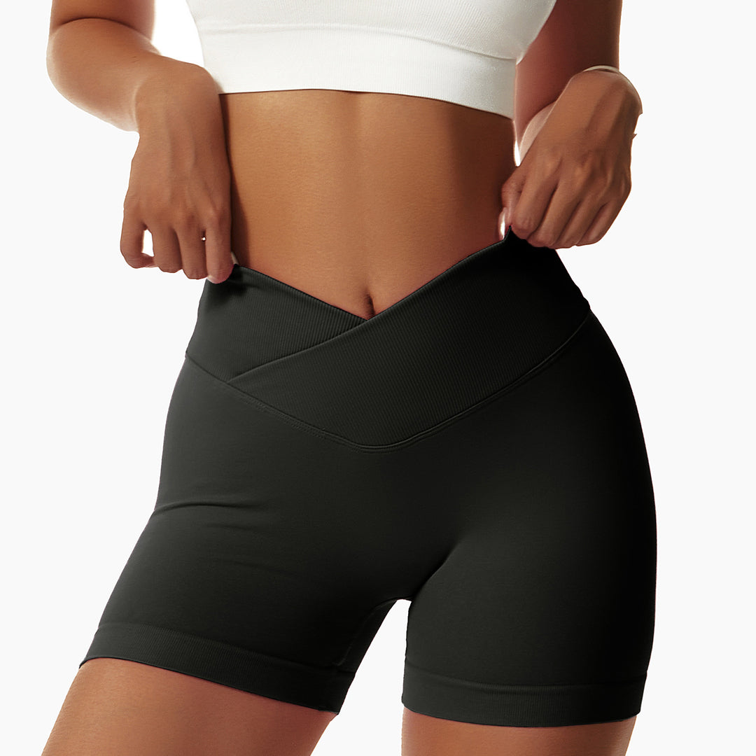 Tight Seamless Sports Shorts For Women - Onouthati