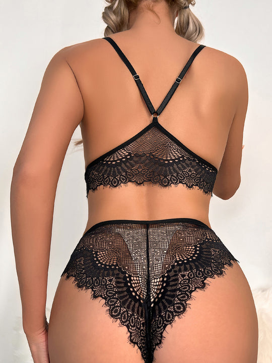 Lingerie Set Sexy Lingerie Summer Underwear Black Underwear - Onouthati