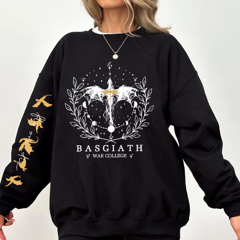 Fourth Wing Sports Pullover For Women - Onouthati