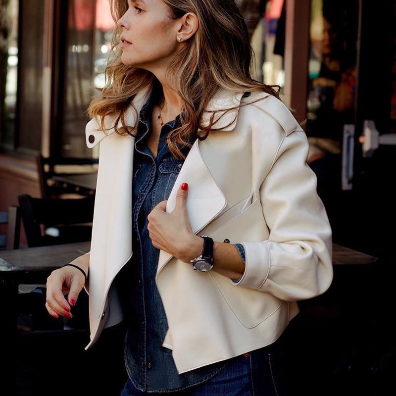 Autumn And Winter New Products Women's Leather Jackets - Onouthati