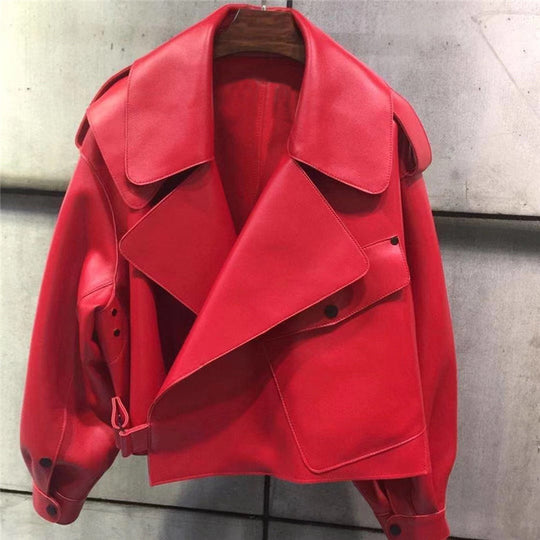 Autumn And Winter New Products Women's Leather Jackets - Onouthati