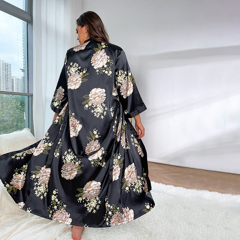 Fashionable Casual Loose Printed Pajamas For Women - Onouthati