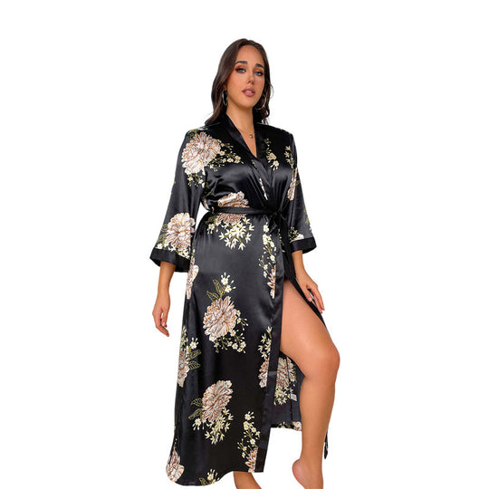 Fashionable Casual Loose Printed Pajamas For Women - Onouthati
