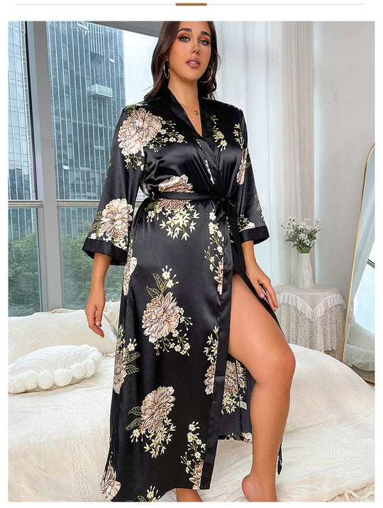 Fashionable Casual Loose Printed Pajamas For Women - Onouthati