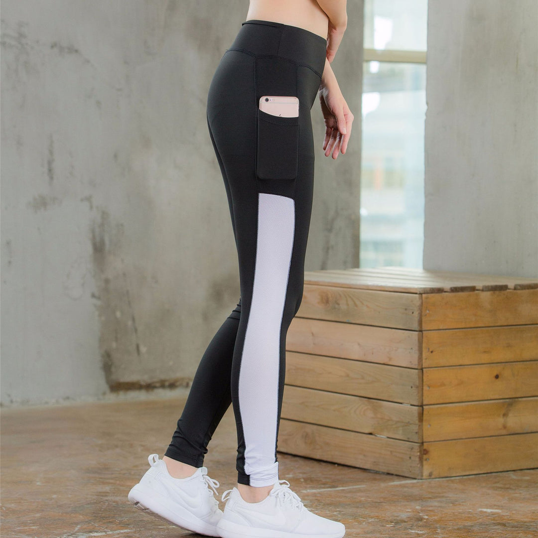 Women Yoga Pant With Pocket Tights Energy Seamless Sports Pants For Women High Waist Sport Leggings Fitness Running Pants Women - Onouthati