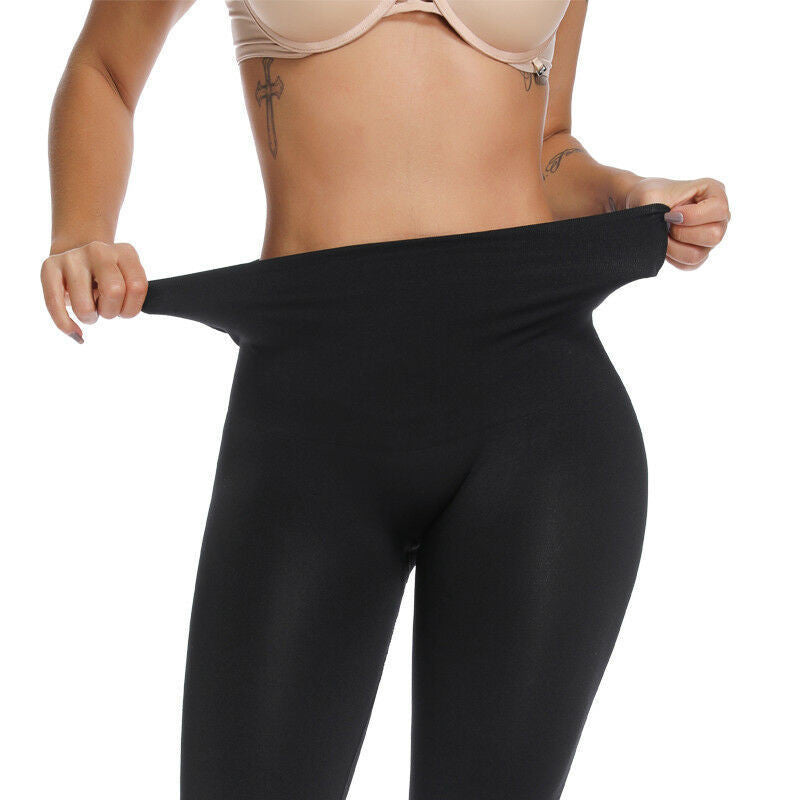 High waist plain leggings - Onouthati