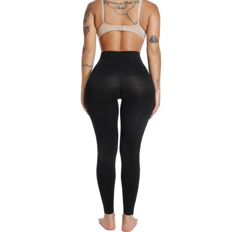 High waist plain leggings - Onouthati