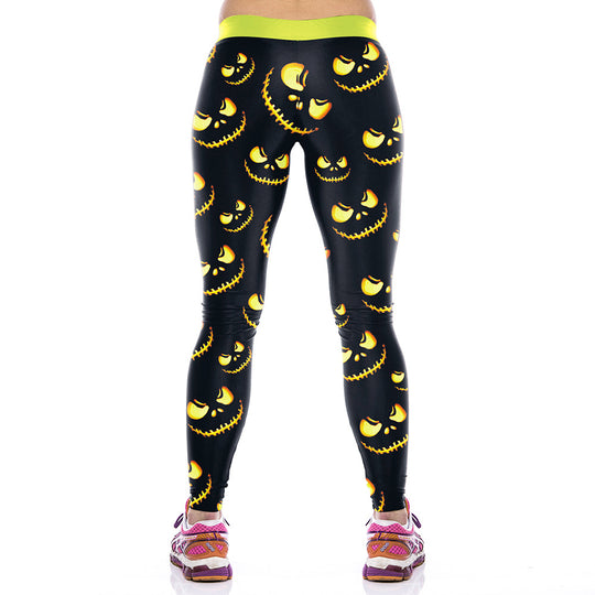 Fashion Women Leggings Trousers Leggings Hip Sports Pants - Onouthati