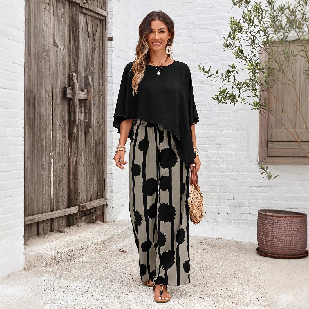 Summer Casual Women's Trousers Suit - Onouthati
