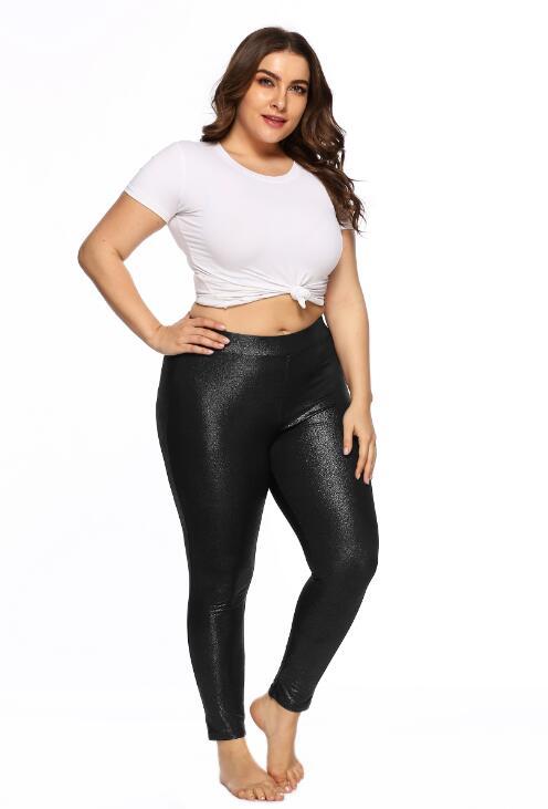 Gold glittering leggings - Onouthati