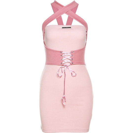 Dresses For Women Show Thin Waist Tie - Onouthati