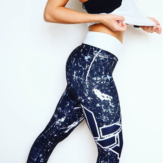 Women Leggings Printing Leggings Breathable Woman Pants - Onouthati